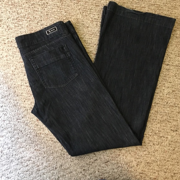 See Thru Soul dark denim jeans
