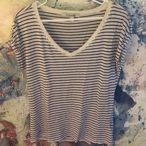 Striped V-Neck Shirt