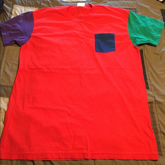 Colorful American Apparel Clown Halloween Costume