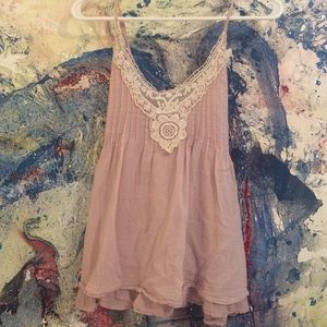 Flowy Crochet Cami Top