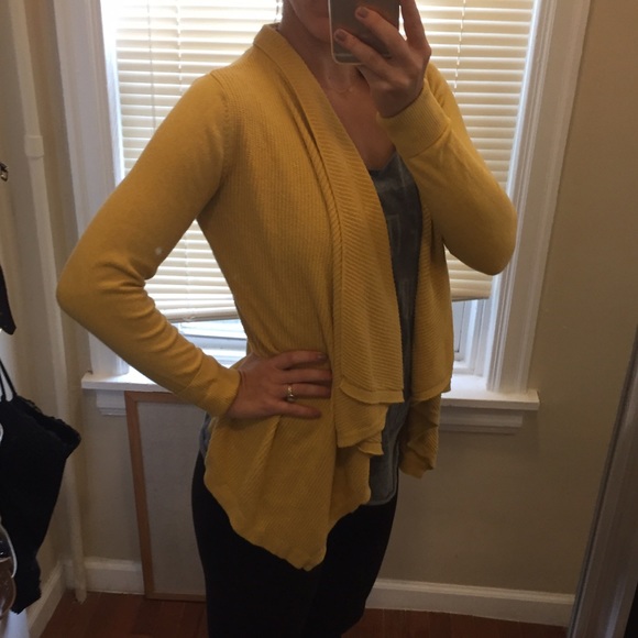 Yellow sweater