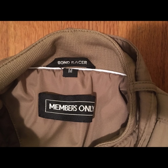 Member's only Bonded Racer Jacket. - Picture 2 of 3