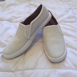 Halogen Trendy White Slip Ons
