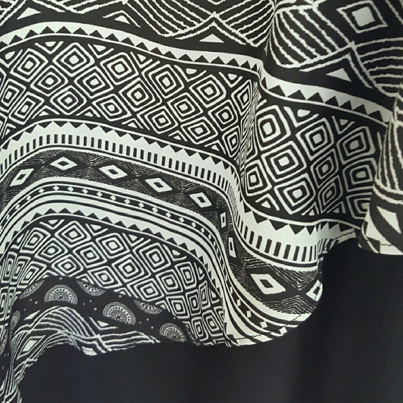 Silence+Noise UO Black Tribal Dress SIZE SMALL - Picture 3 of 5