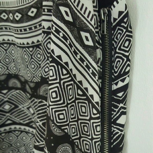 Silence+Noise UO Black Tribal Dress SIZE SMALL - Picture 4 of 5