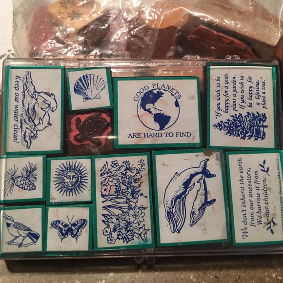 Vintage Stamp bundle for scrapbooks