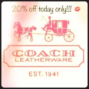 💕COACH SALE 20%💕