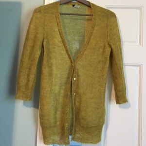 Jcrew cardigan size S mohair/wool