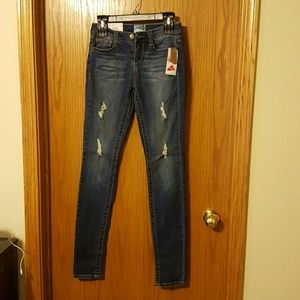 Skinny fit stretch jeans