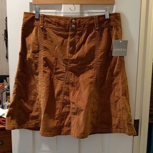 **SOLD**NWT Athleta Cord Skirt