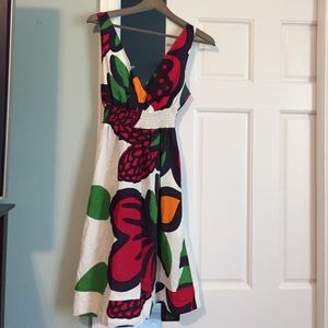 Marimekko for Anthropologie sz8 dress 100% cotton