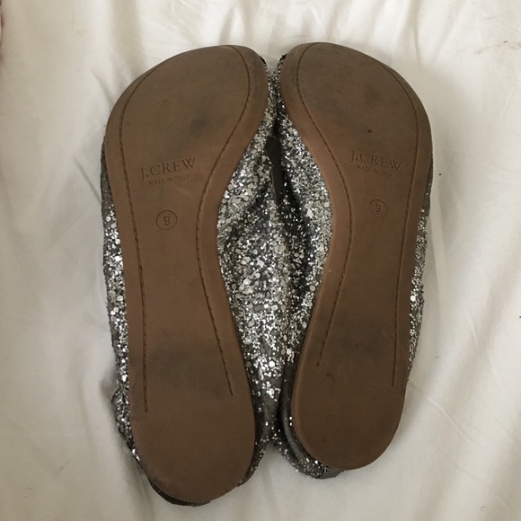 J. Crew sparkly ballet flats - Picture 2 of 5