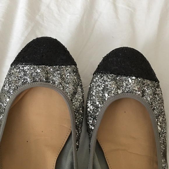J. Crew sparkly ballet flats - Picture 4 of 5
