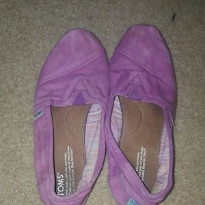 Purple toms!