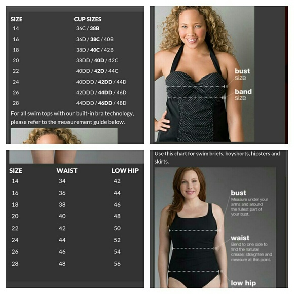 Lela Rose WRAP-FRONT SWIMSUIT BRA 2pc set tankini - Picture 4 of 4