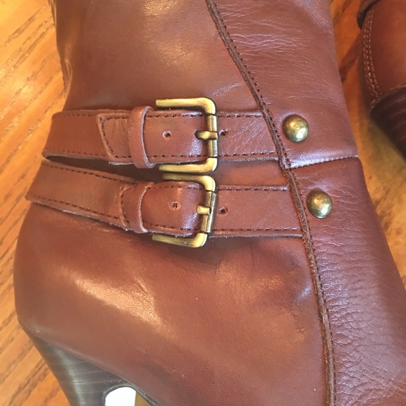 Arturo Chang Leather High Heel Boot - Picture 3 of 3