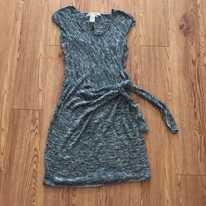 Max Studio Greenish Gray Knit Dress