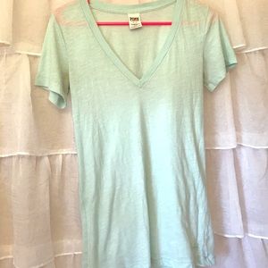 VS PINK Aquamarine/Mint Tee
