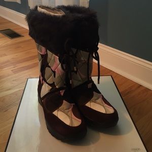 Coach winter boots. NWOT