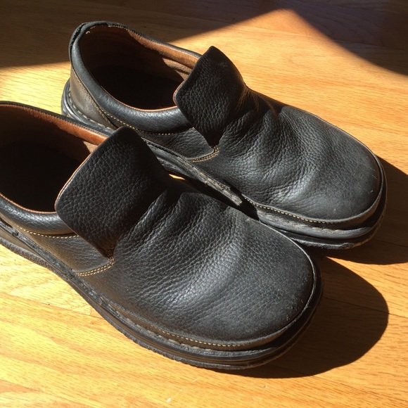 Born- black leather shoes