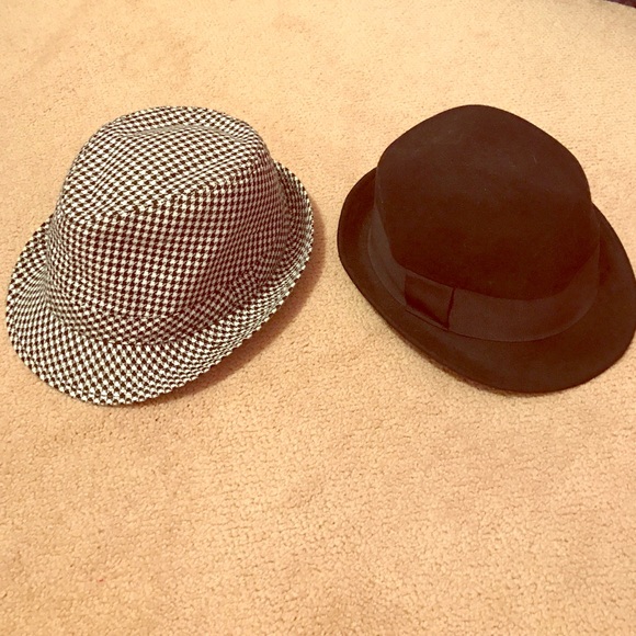 🚫SOLD🚫 Two thin-brimmed Hats