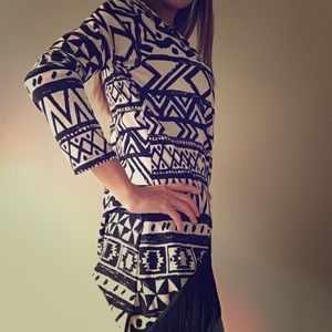 Last Chance - Fun Printed Cardigan
