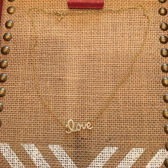 ❤ Last One ❤️ 18k Gold Love Necklace ❤ - Picture 2 of 3