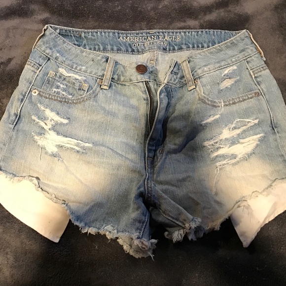 American eagle high rise shorts