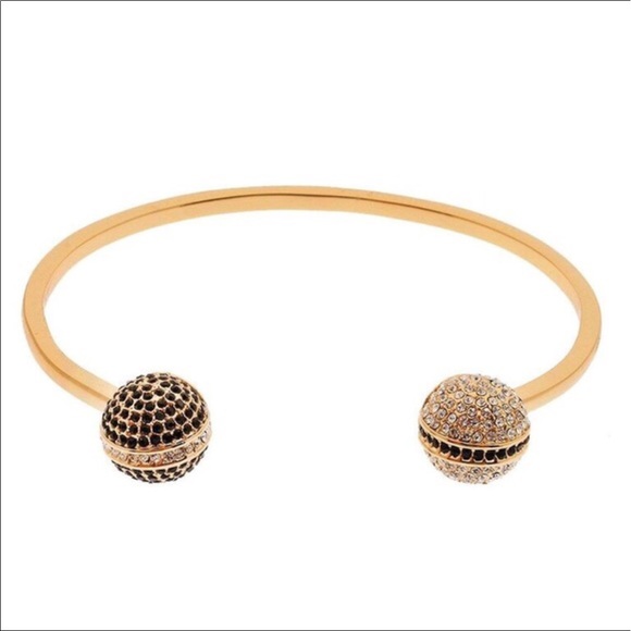 t_j Designs Jewelry - NWT Gold Austrian Crystal Bangle