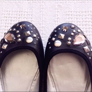 ✨B2G1Free✨ NWOT Jewel & Metal Embellished Flats
