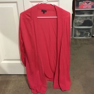 Pink express cardigan