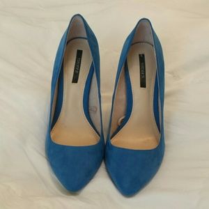 Blue Forever21 Heels