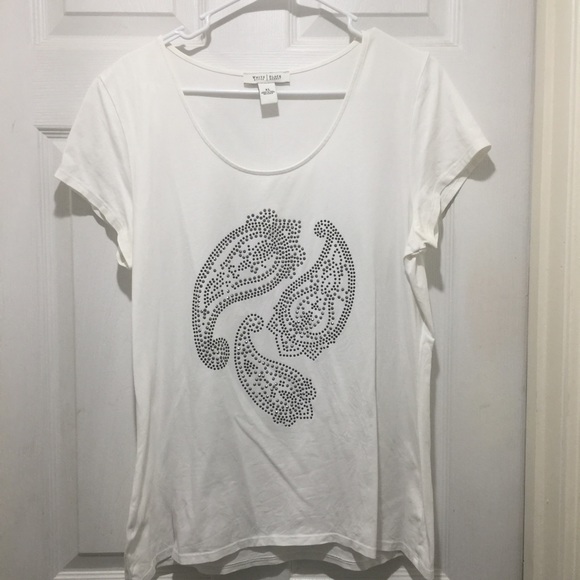 White House Black Market bling top size XL