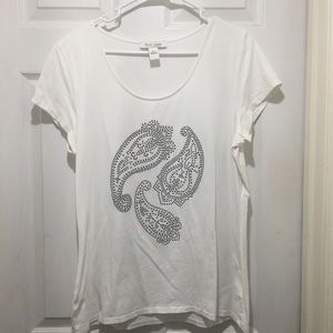 White House Black Market bling top size XL