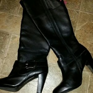 Harley davidson motorcycle tall woman's boots