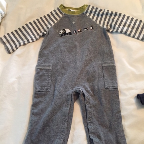 Janie and Jack long sleeve romper