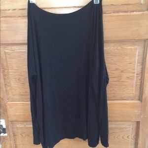 PIKO black long sleeve tunic