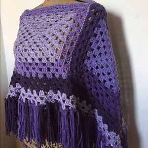 Poncho purple
