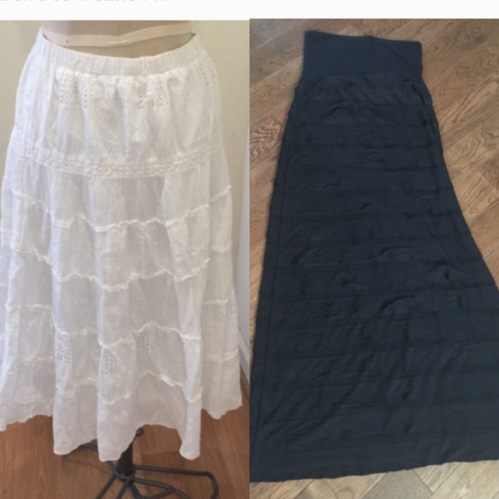 Both maxi skirts for $9! Max Studios Max Edition