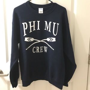 phi mu crewneck