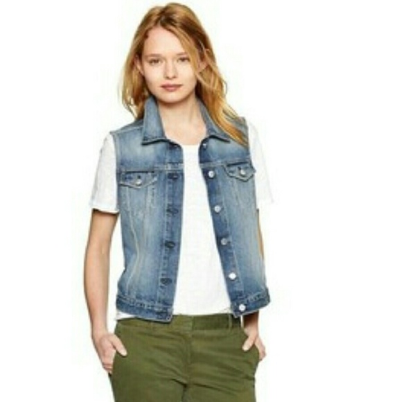 Denim vest