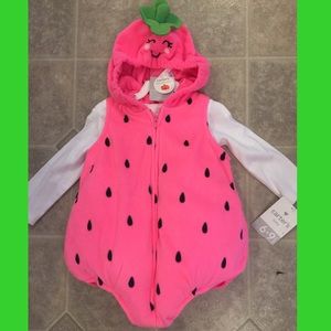 Strawberry costume for baby