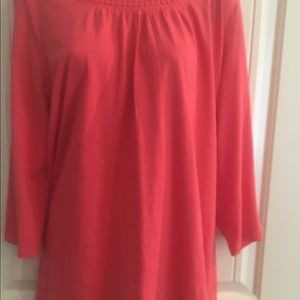 Coldwater Creek woman's tunic top blouse