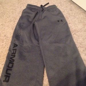 Boys under armour sweat pants