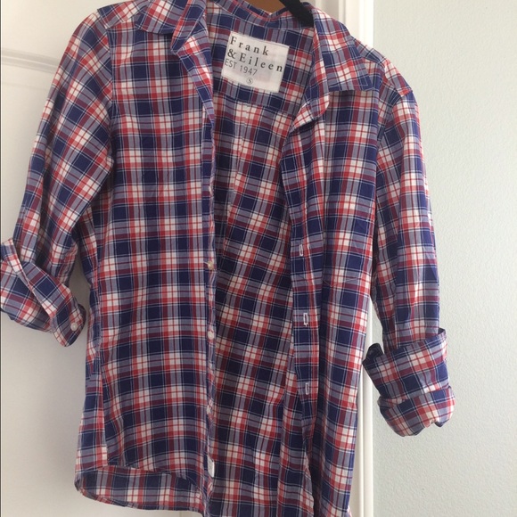 Frank and Eileen plaid shirt