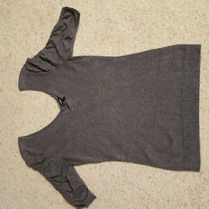 Express Ruched Sleeve Sweater