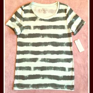 NWT Mint Striped Tee