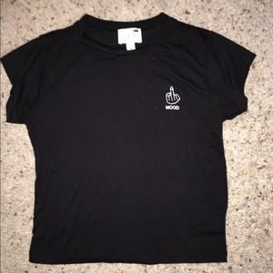 Middle finger mood top