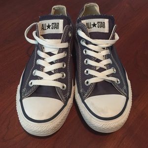 Navy Blue Converse
