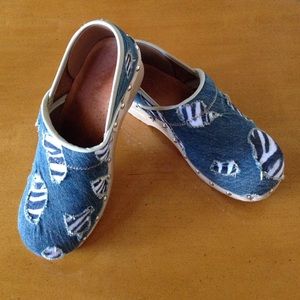 Dansko Denim & Zebra Clogs